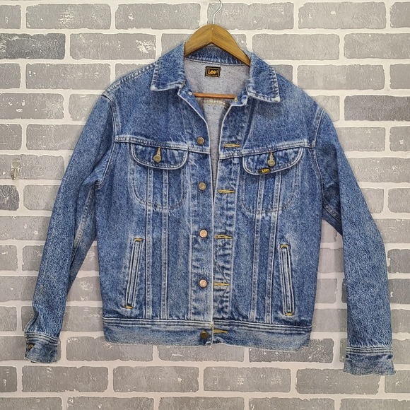 Riders by Lee Other - Vintage 70’s Lee Riders Men’s Denim Trucker Jacket Made in USA Indigo Blue M/L
